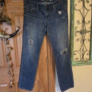 American Eagle Outfitters Blue Straight Leg Jeans